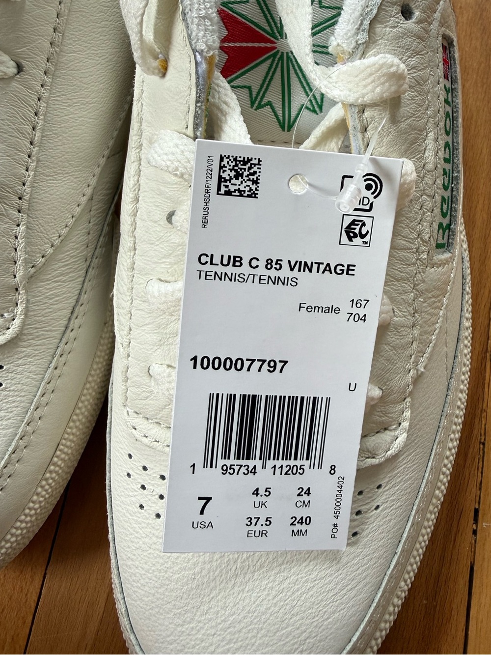 Reebok Club C 85 Vintage Sneakers Classic White Retro Minimalist Shoes - Picture 6 of 8